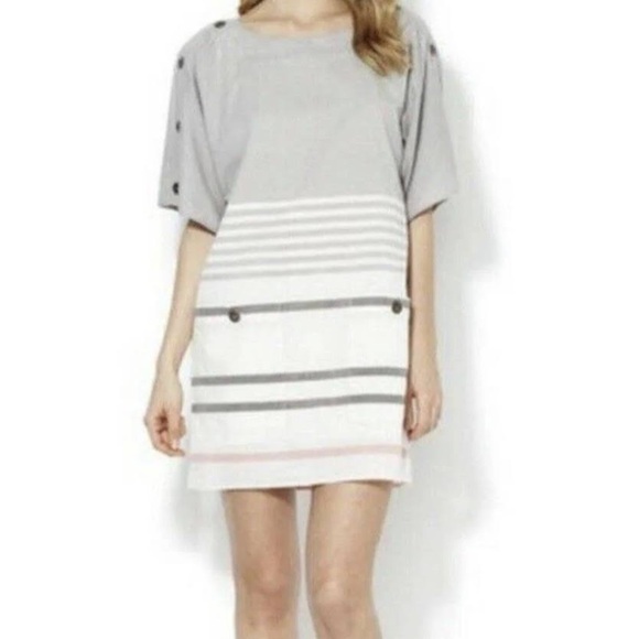 Corey Lynn Calter Dresses & Skirts - Corey Lynn Calter Fontaine Striped Dress with Pockets